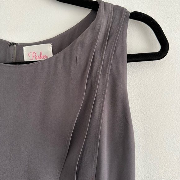 100% Silk Ruffled Dress - Picture 4 of 10